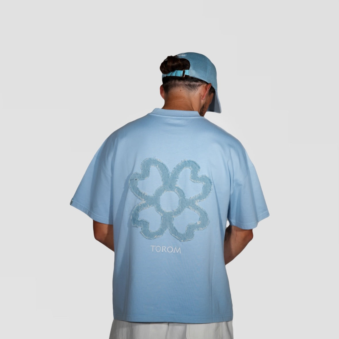 TOROM - T-shirt Bleu Azur