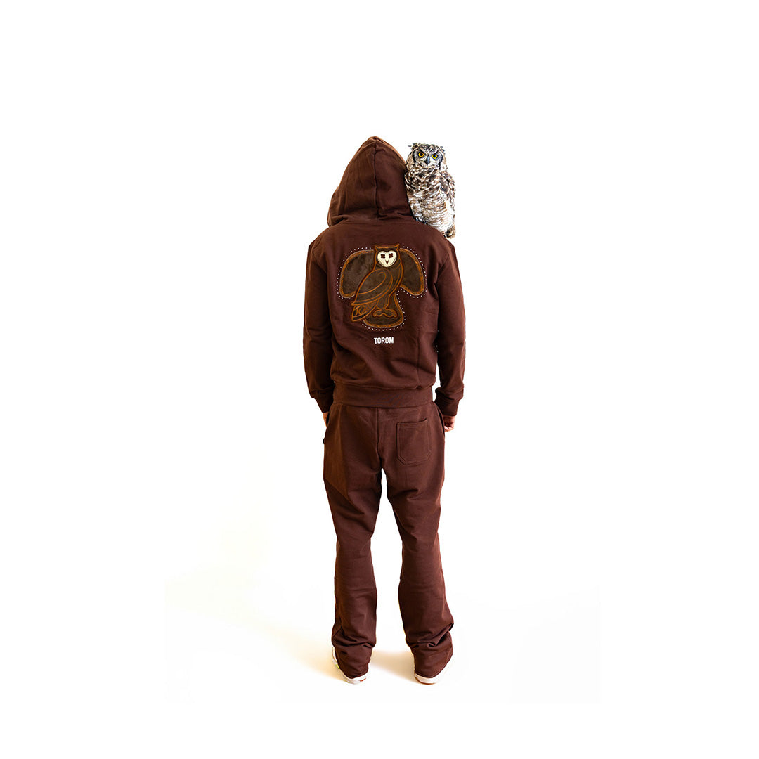 Veste Hibou marron