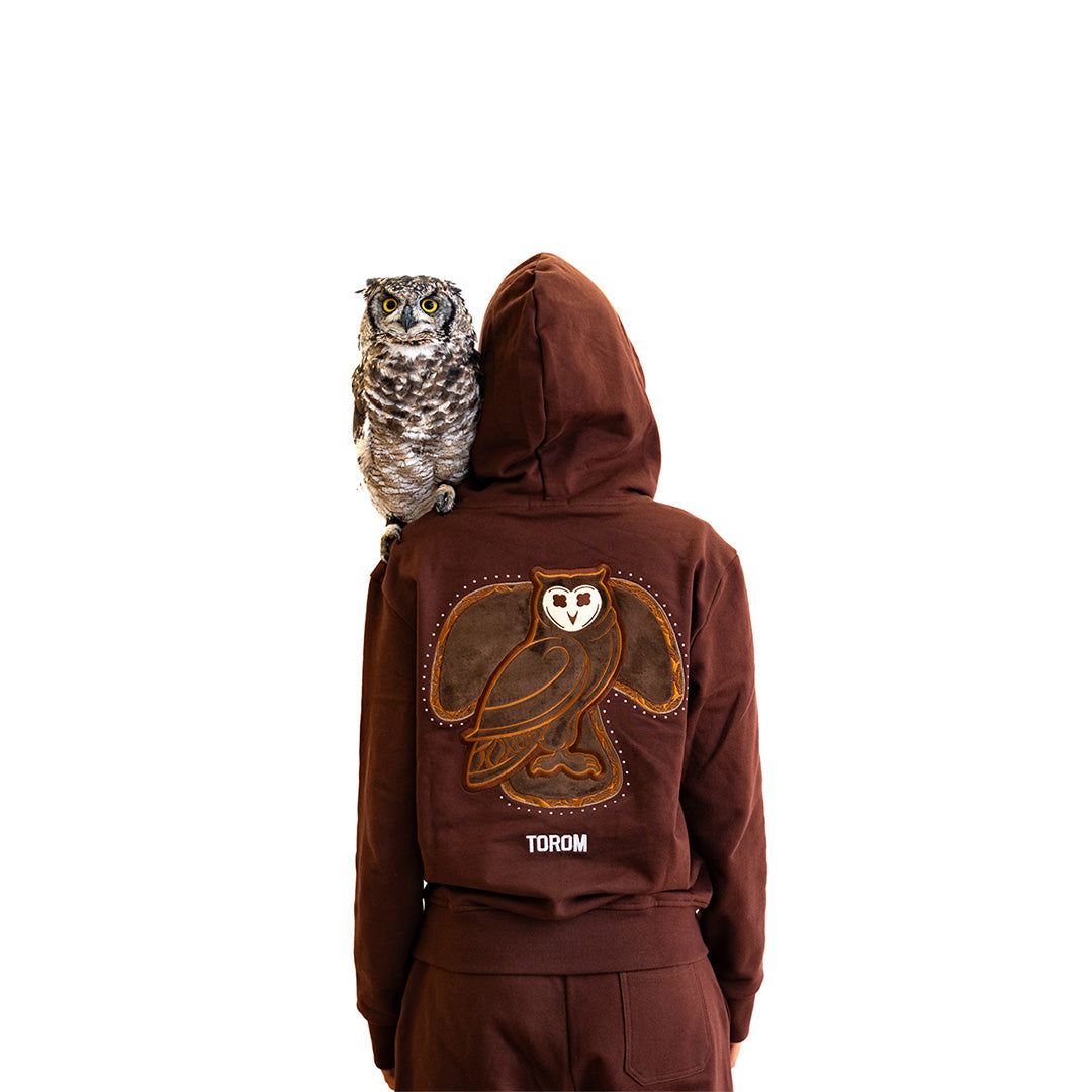 Veste Hibou marron