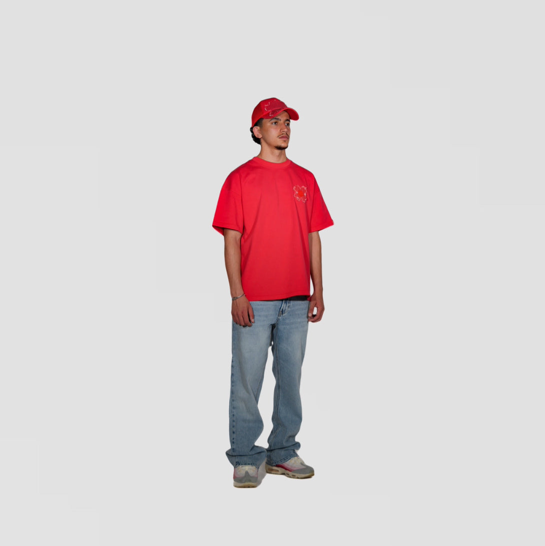TOROM - T-shirt Rouge Flamme